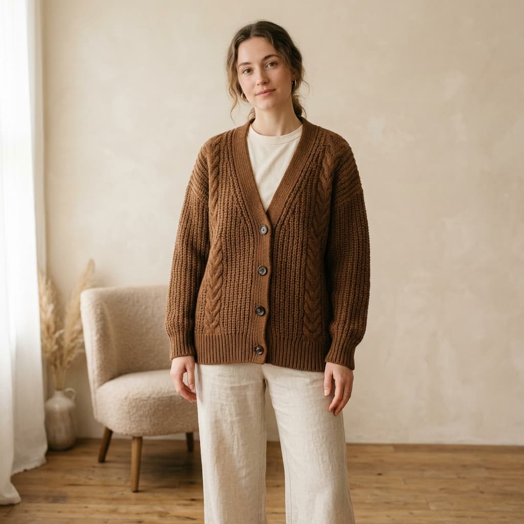 CARDIGAN KNIT